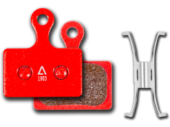 Cube Acid Scheibenbremsbelag Shimano Dura-Ace, Ultegra, 105, Tiagra, GRX - Gesintert, Red