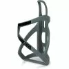 Cube Acid Flaschenhalter HPP Left-Hand Sidecage, Matt Grey´n´glossy Black