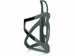 Cube Acid Flaschenhalter HPP Left-Hand Sidecage, Matt Grey´n´glossy Black