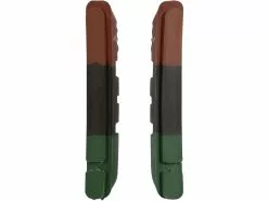Cube Ersatzbelag Für Zweiteiligen Bremsschuh V-Brake, Triple Color