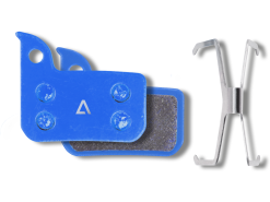 Cube Acid Scheibenbremsbelag SRAM Red22/Force22/Rival22/S700/Level - Organisch (Monoblock Bis 2019), Blue