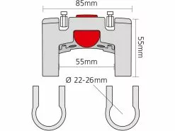 Klickfix Lenker Adapter Standard -Günstiges Fahrradgriffe Geschäft 8030c49d 19e6 44ff b7e7 a3ab183ad514