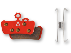 Cube Acid Scheibenbremsbelag Avid Elixir Trail X0/X9/X7, SRAM Guide R - Gesintert, Red