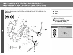 Shimano Scheibenbremsadapter Von PM-Bremssattel Auf PM-Gabel/-Rahmen - Vorne O. Hinten / 180 Auf 203 Mm -Günstiges Fahrradgriffe Geschäft a8e7c44b 1dac 4f0d ab1a 353579002aff